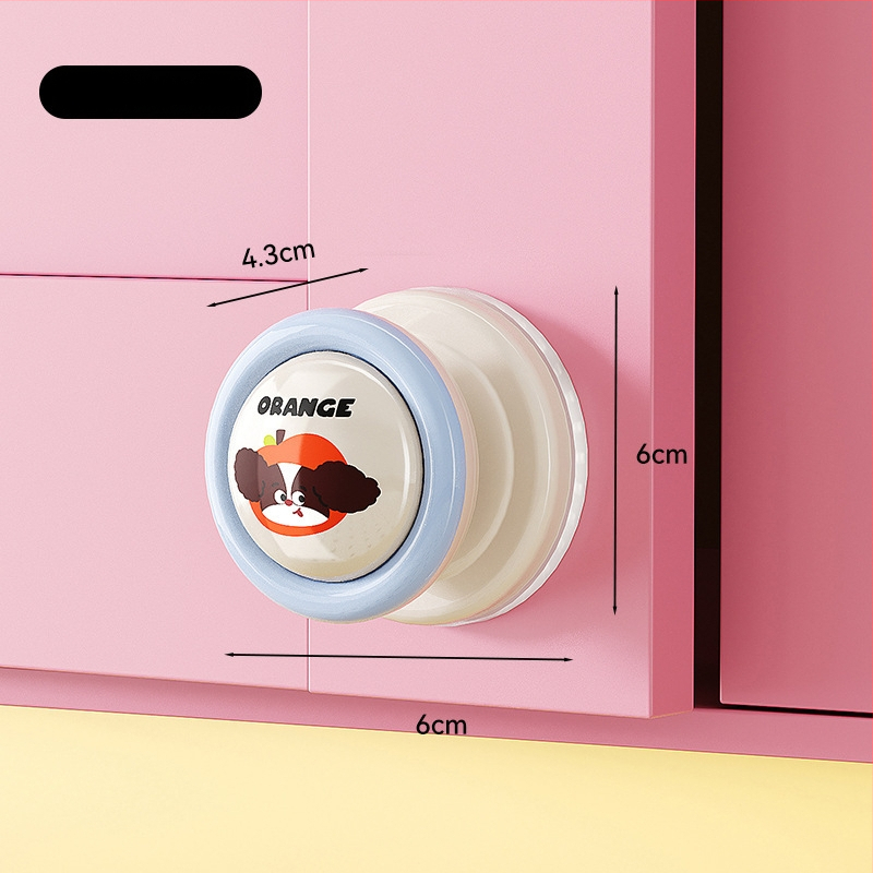 Cookie úchyt dverí s vákuovou pumpou na sklo - tlačenie/ťahanie, ABS, vstrekovanie, domáce použitie