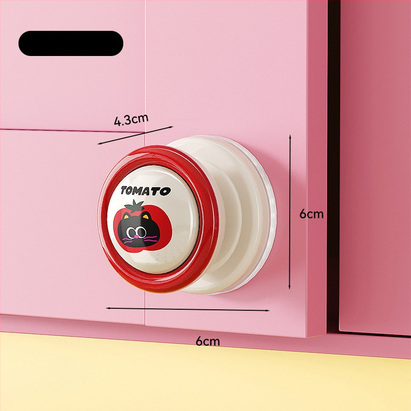 Cookie úchyt dverí s vákuovou pumpou na sklo - tlačenie/ťahanie, ABS, vstrekovanie, domáce použitie