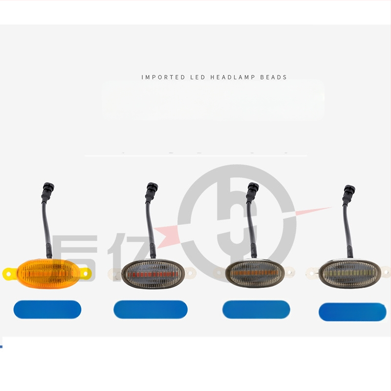 Automobilová mriežková svetlá, 12 LED, štýl Raptor (12V, 5W, SMD, 6500K, 0.5A)