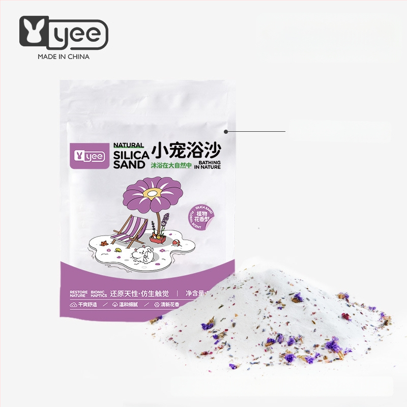 Pješčani za kupanje hrčaka — dezodorirajući učinak, pakiranje 20 kom., podrijetlo Shandong, za hrčke