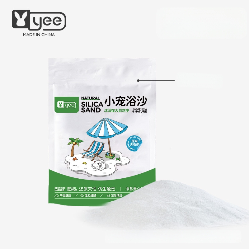 Pješčani za kupanje hrčaka — dezodorirajući učinak, pakiranje 20 kom., podrijetlo Shandong, za hrčke