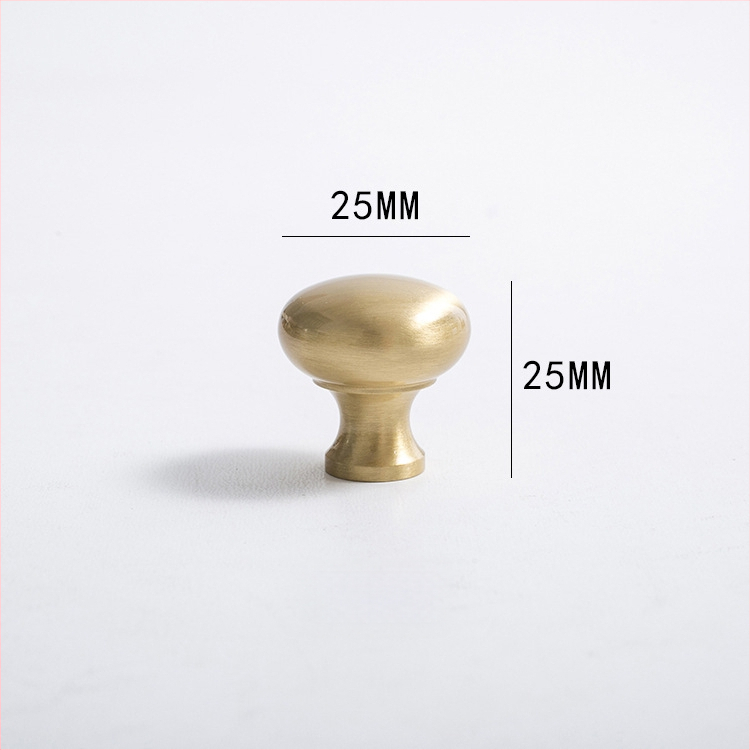 Držiak dvierok skrinky, mosadz, leštený brúsený povrch, francúzsky štýl KMGT, montáž s jednou dierou