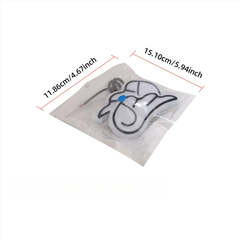 Motocykel svetlo DRL163 s krídlovým orlím okom (12V, plast)