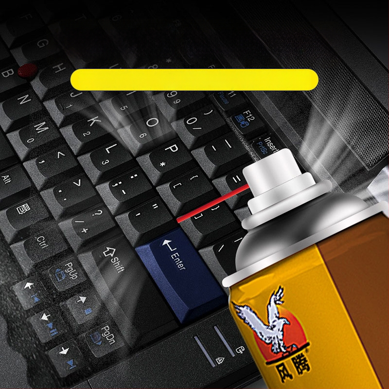 Wind 530 čistiaca tekutina pre všeobecnú elektroniku, mobilné telefóny a počítače; prchavé rozpúšťadlo; 400 g