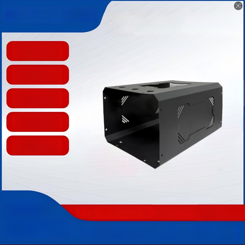 Skriňa z plechu pre priemyselné zariadenia, prispôsobiteľná výroba; materiály: nerezová oceľ, hliníková zliatina, železo, uhlíková oceľ, nerez 304, meďová platňa; hrúbka 0,5–20 mm; laserové rezanie a ohýbanie; tolerancia ±0,01–0,1 mm; povrchové úpravy: anó