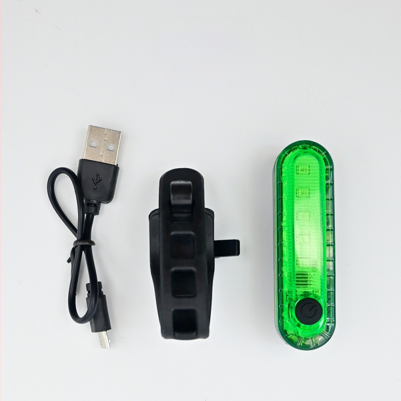 Zadné svetlo na horské kolo s nabíjateľnou funkciou, na nočné jazdy, blikajúci režim, kompatibilné s horskými, cestnými a balansnými bicyklami