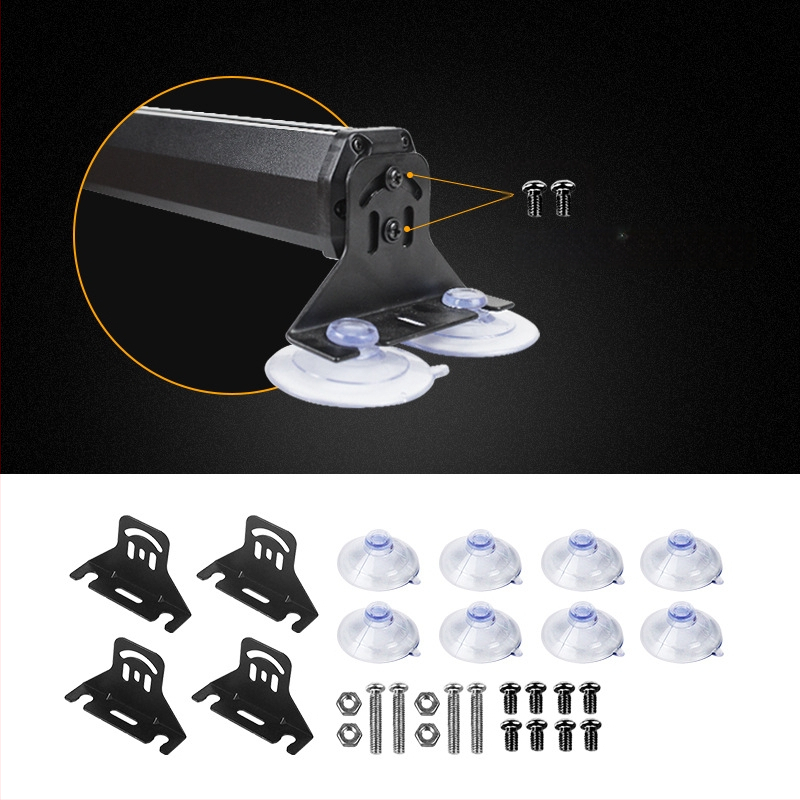 LED pásové svetlo pre vozidlá – farebne meniace varovné svetlo a stroboskop, model DGN-9*2, 72W, 9-30V, 3A, PC+LED