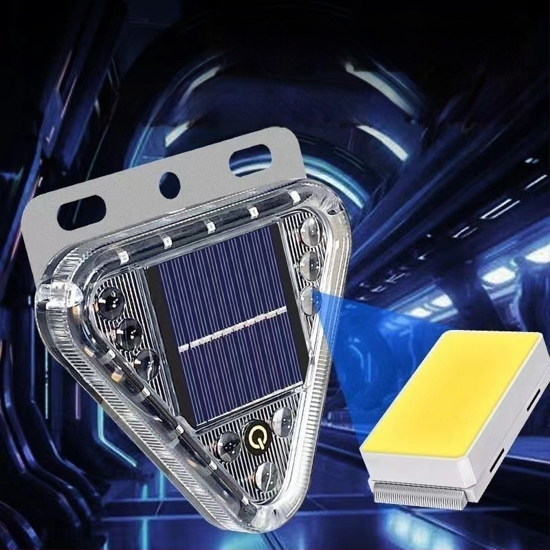 Solárne varovné svetlo – proti spätnej kolízii, zadné svetlo pre nákladné vozidlo, magnetické uchytenie, bez zapojenia – ABS, 0,4V, Cloud Eyes, Hengjiao 675456734419, kompatibilné so všetkými modelmi