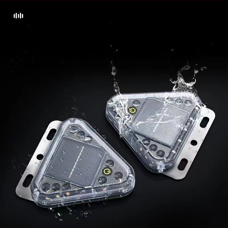 Solárne varovné svetlo – proti spätnej kolízii, zadné svetlo pre nákladné vozidlo, magnetické uchytenie, bez zapojenia – ABS, 0,4V, Cloud Eyes, Hengjiao 675456734419, kompatibilné so všetkými modelmi