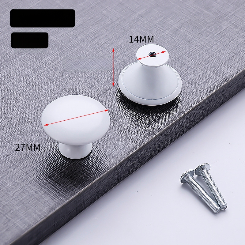 Gombová rukoväť s jedným otvorom pre zásuvky a skrinky | T-typ | nerezová oceľ | guľatý tvar | precízne liatie | moderný minimalistický štýl