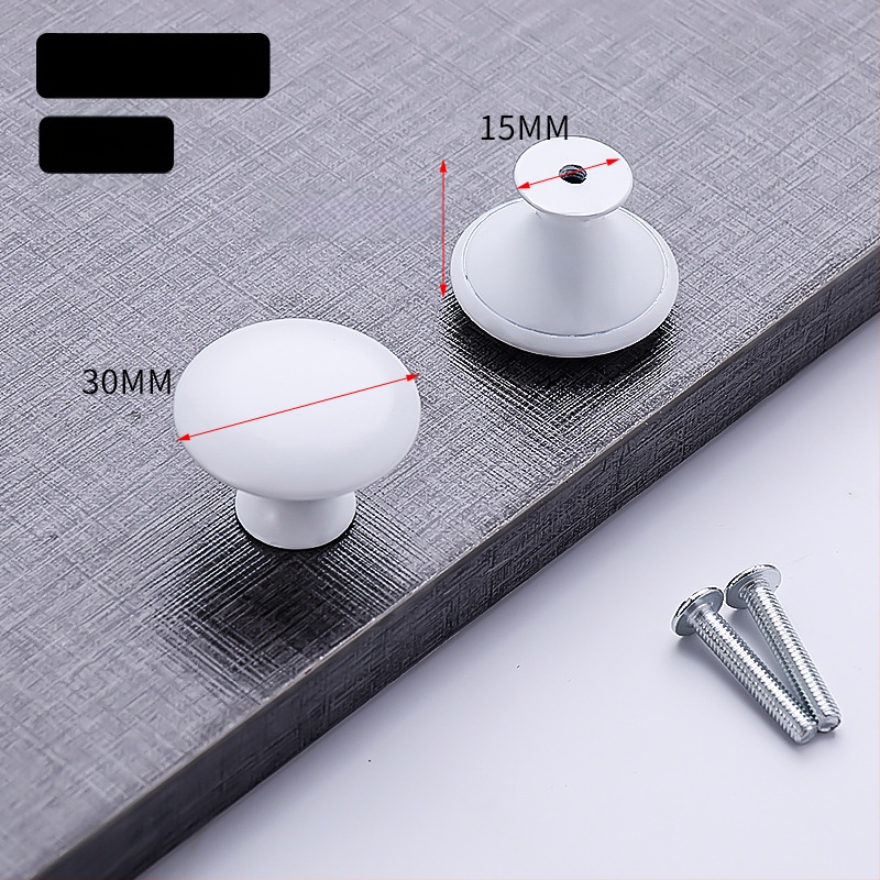 Gombová rukoväť s jedným otvorom pre zásuvky a skrinky | T-typ | nerezová oceľ | guľatý tvar | precízne liatie | moderný minimalistický štýl