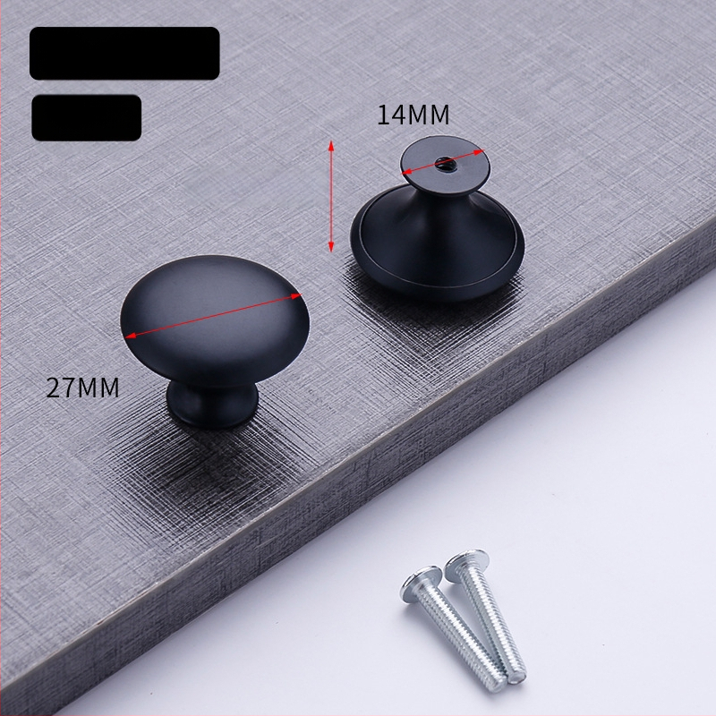 Gombová rukoväť s jedným otvorom pre zásuvky a skrinky | T-typ | nerezová oceľ | guľatý tvar | precízne liatie | moderný minimalistický štýl