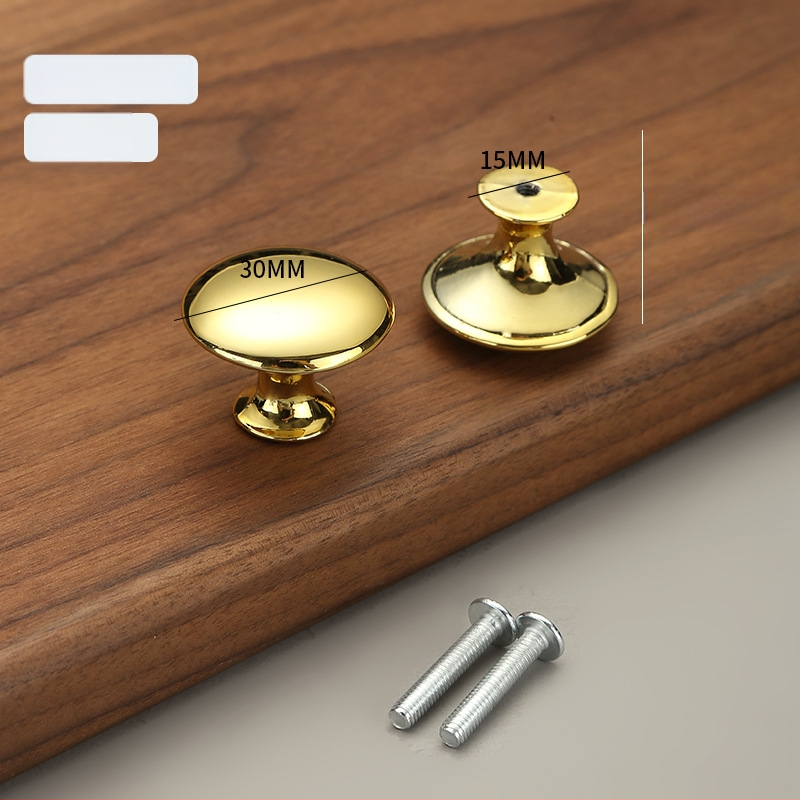 Gombová rukoväť s jedným otvorom pre zásuvky a skrinky | T-typ | nerezová oceľ | guľatý tvar | precízne liatie | moderný minimalistický štýl