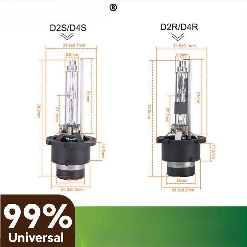 D4/D2 Xenónová žiarovka do svetlometu – 35W, 12V, 6000 lm, 30 000 h