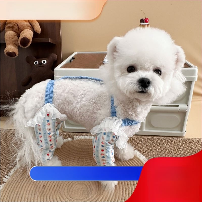 Nohavice proti prachu pre mačky a psy, polyester, vodotesné