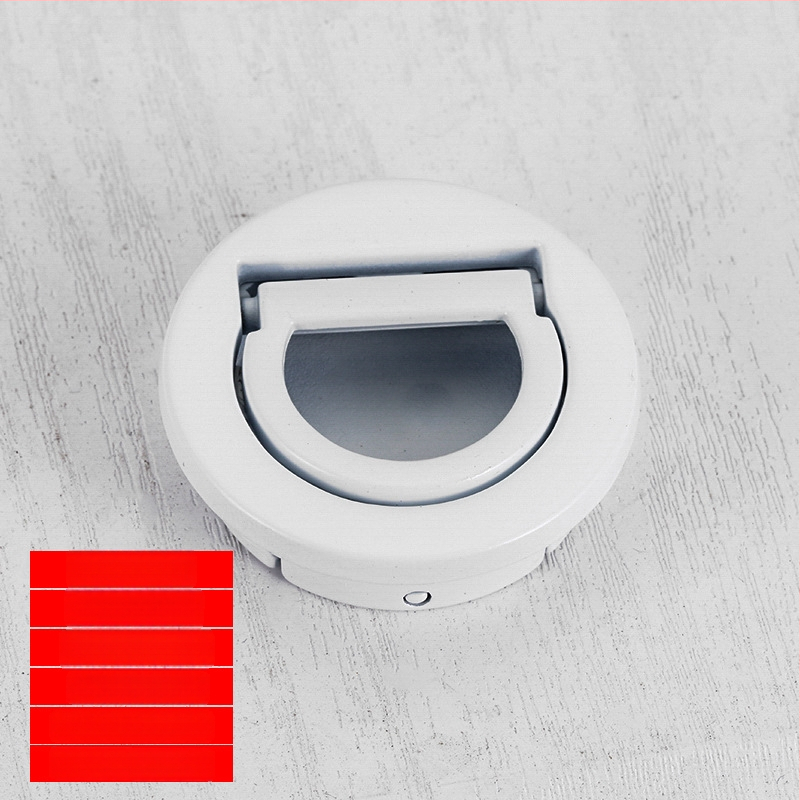 Skrytá rukoväť pre skriňu a zásuvku, okrúhly tatami štýl, Sowegu 6880, moderný minimalistický štýl, zliatina katalpa