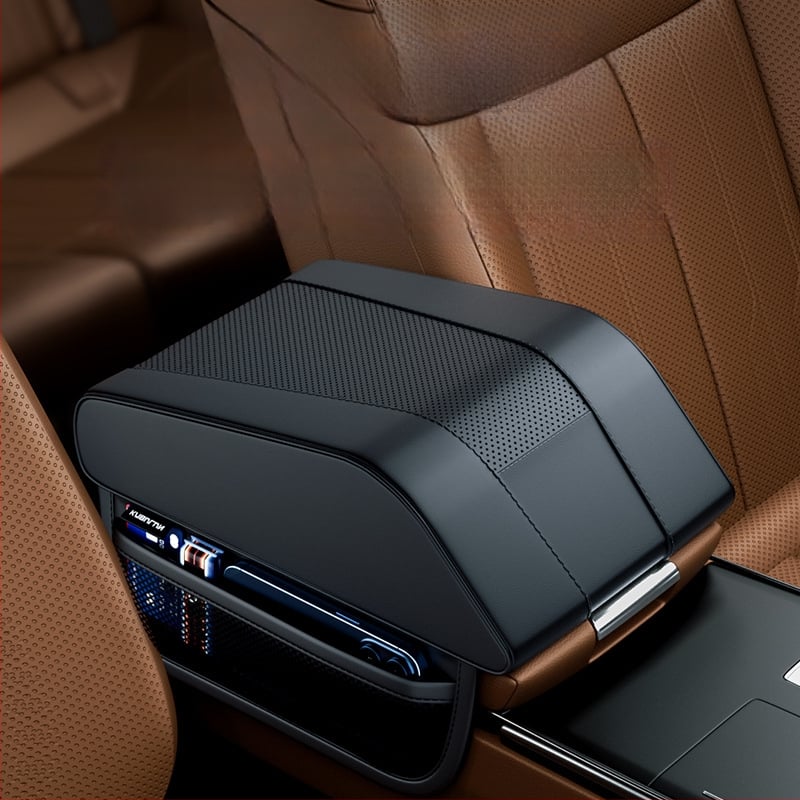 Ādas automašīnas elkoņa atbalsta spilvens ar atmiņas putām, universāls J tipa spilvens, aizsargājošs pārklājs