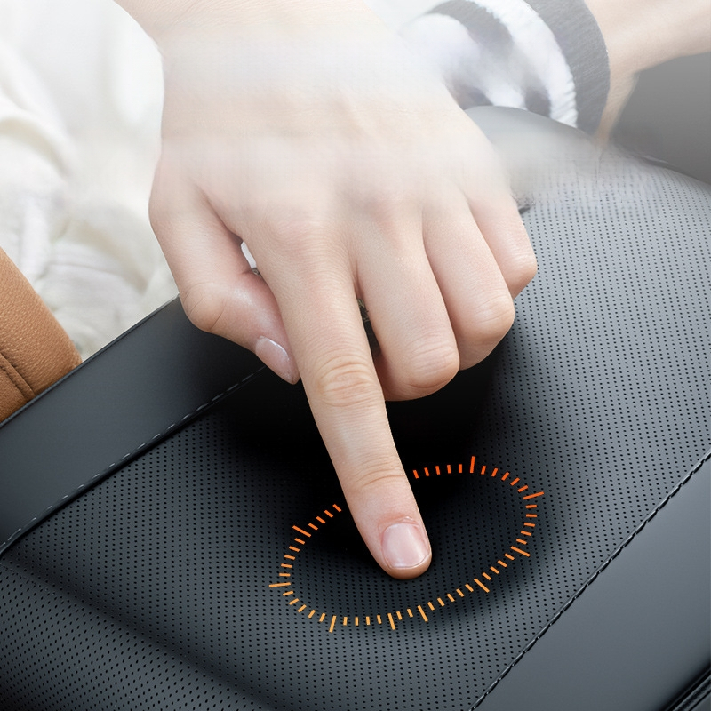 Ādas automašīnas elkoņa atbalsta spilvens ar atmiņas putām, universāls J tipa spilvens, aizsargājošs pārklājs