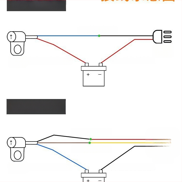 Mojielong vypínač riadidiel pre elektrické vozidlá z hliníkovej zliatiny – dvojité LED svetlá a kombinovaný hlavný svetelný systém