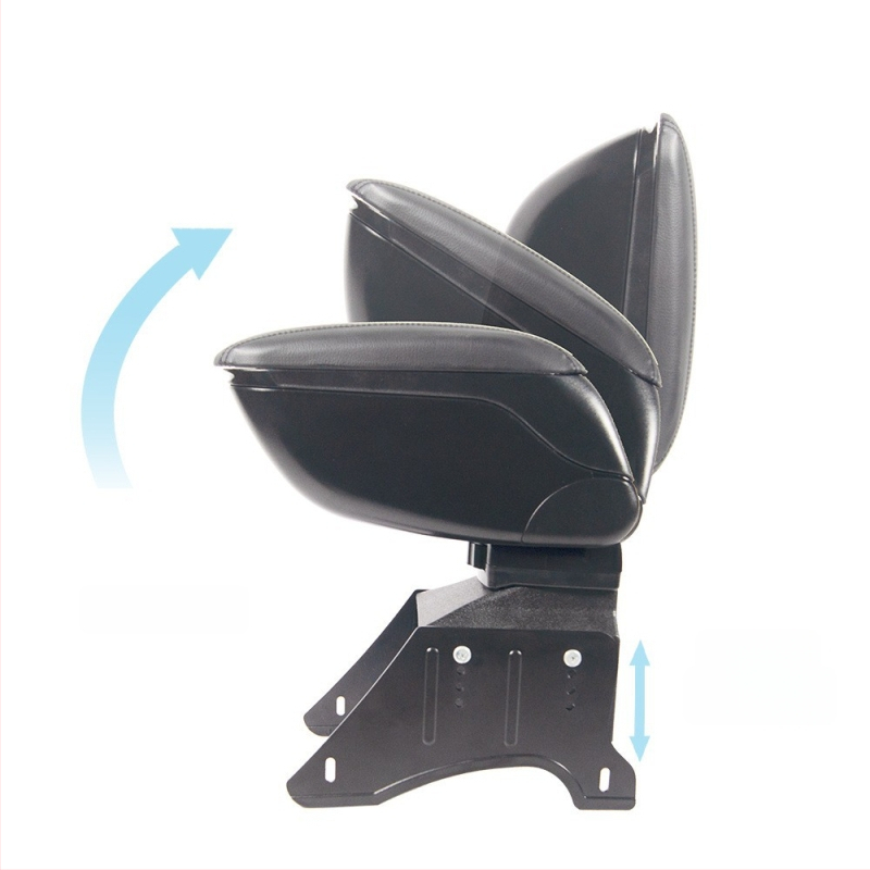 Carfu AC-479P universālais plastmasas rokas balsta uzglabāšanas organizers centrālai konsolei, regulējams, svars 1,5 kg