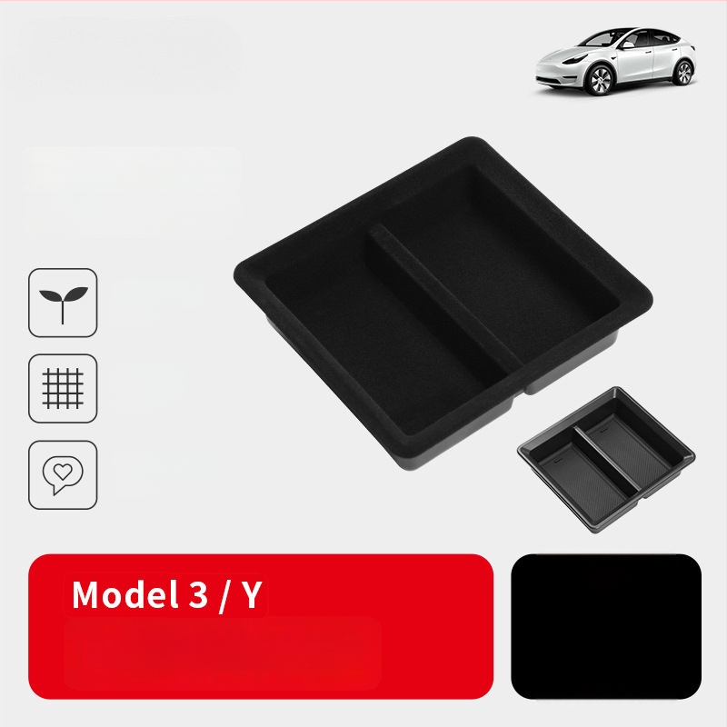 Tesla Model Y un Model 3 centrālās konsoles uzglabāšanas kaste — plastmasa, svars 30, XF-11 preces kods, pielāgošana pieejama