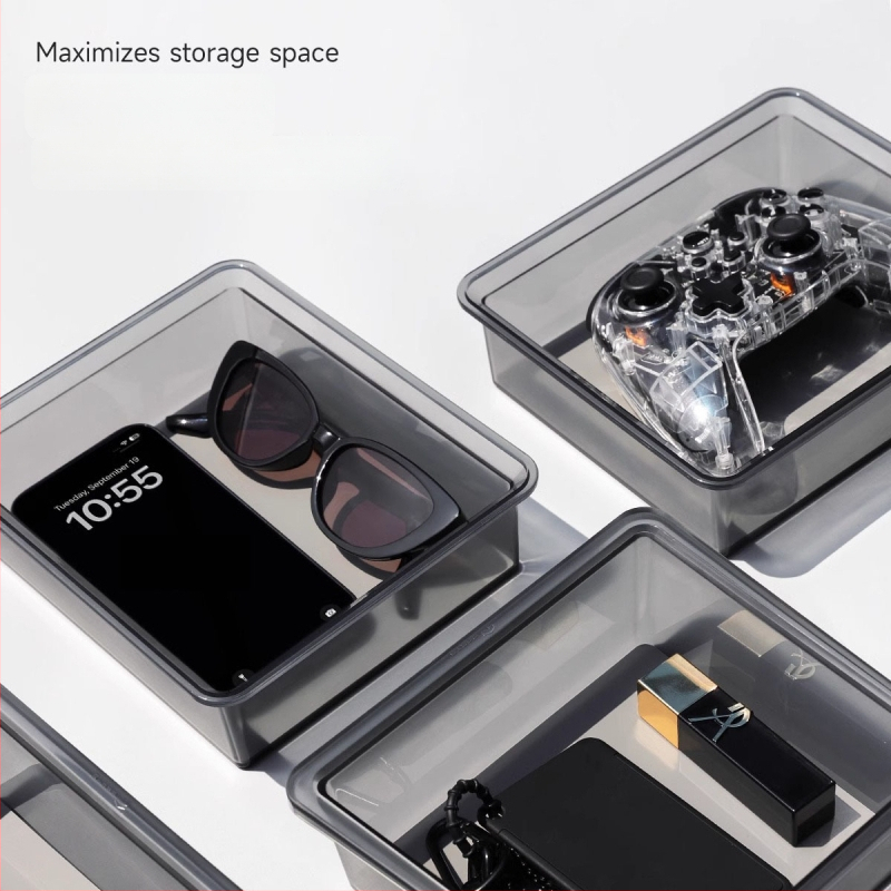 Box na stredovú konzolu pre Tesla Model Y/3 (YL prepracované vydanie) – medzi sedadlami, z plastu, vodotesný, odolný voči tlaku, s držadlom