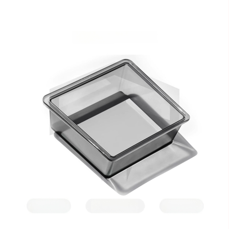 Box na stredovú konzolu pre Tesla Model Y/3 (YL prepracované vydanie) – medzi sedadlami, z plastu, vodotesný, odolný voči tlaku, s držadlom