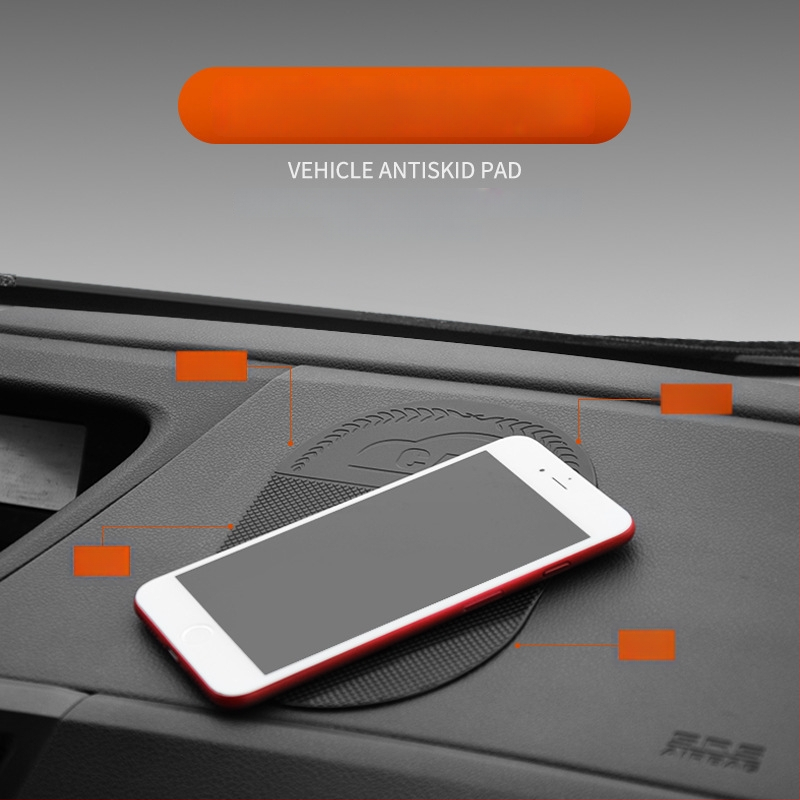 Kružna protuklizna podloga za telefon u automobilu