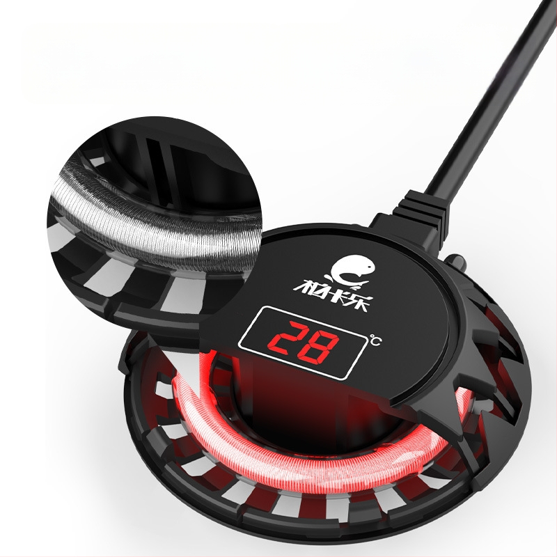 Tyčový ohrievač pre želvy v akváriu s nízkou hladinou vody – mini ohrievač s automatickou konštantnou teplotou, Bocarle, 25-300W, Plast, 228-368 g