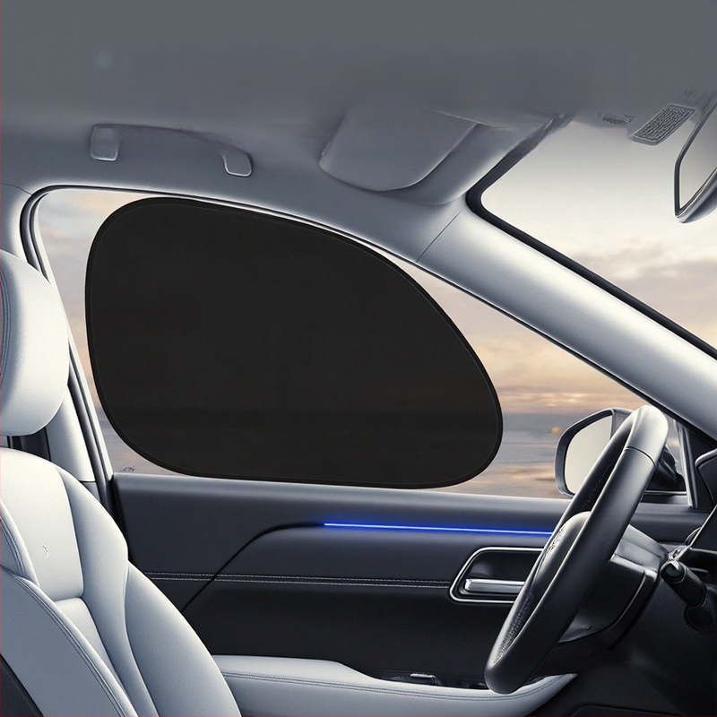 Autok slnečník s slučkou, elektrostatický PVC film pre zadné sklo – podložka na blokovanie svetla pre letnú izoláciu