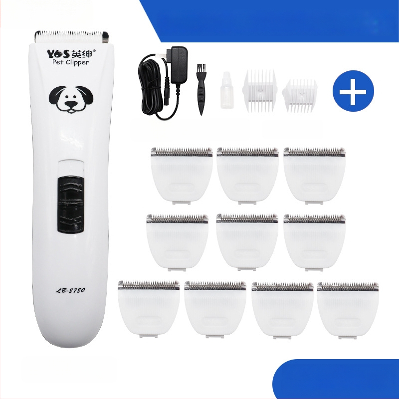 Gentry LB8780 Elektrický strihací strojček pre domáce zvieratá – pre psy, nerezová oceľ, balenie 20 kusov