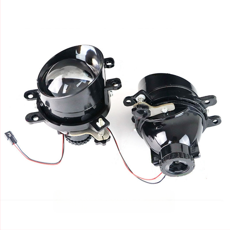 Predné hmlové svetlo HID s dvojitým objektívom, 55W, 12V, 6000LM, 6000K, kompatibilné s Toyota modelmi ako Corolla, Prado, RAV4, Highlander