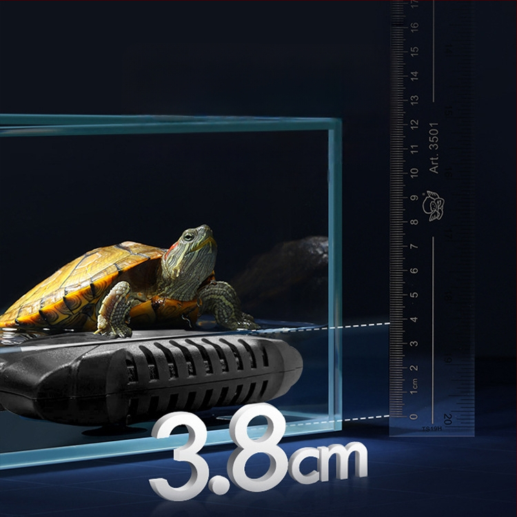 Akvarijná ohrievacia tyč pre želvy s konštantnou teplotou – vhodná pre nízku hladinu vody, 25–150W, plast, Jingye