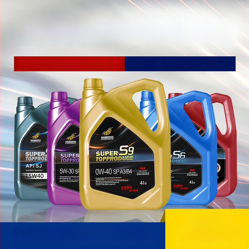 Nabeche SP plne syntetický motorový olej pre sedan, 5W-40, API SN