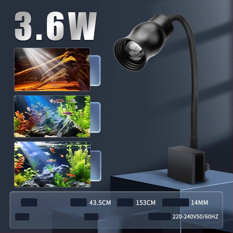 Krajinné osvetlenie pre akvárium (Značka BESSN; Nie je dovážané; Odolné voči striekajúcej vode)