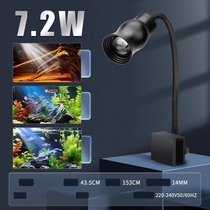 Krajinné osvetlenie pre akvárium (Značka BESSN; Nie je dovážané; Odolné voči striekajúcej vode)