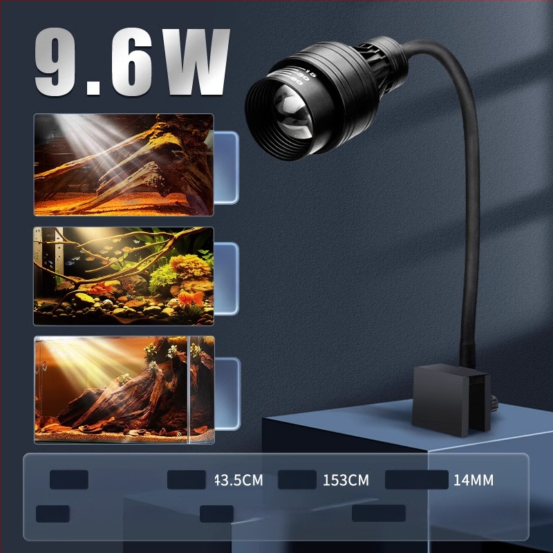 Krajinné osvetlenie pre akvárium (Značka BESSN; Nie je dovážané; Odolné voči striekajúcej vode)