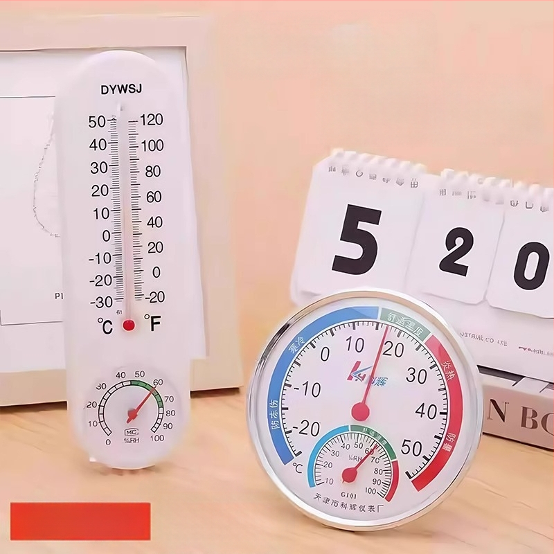 Hygrometr a teploměr, kruhového tvaru, -20 až 50°C