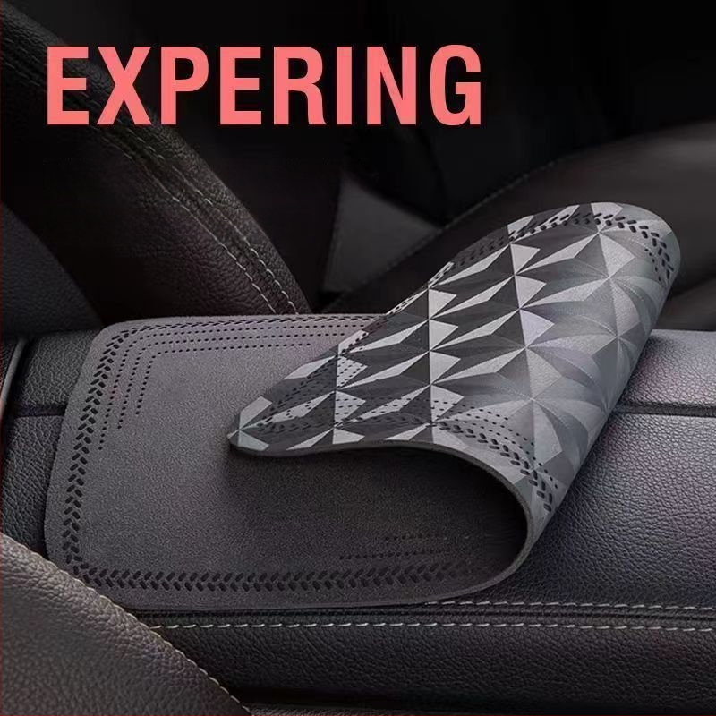 Automobiļa rokas balsta mats, velūra ādas pārklājums automobiļu kvalitātes, visiem gada laikiem, vispārēja saderība