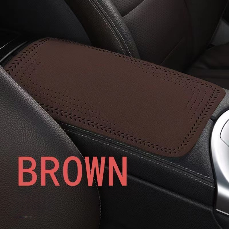 Automobiļa rokas balsta mats, velūra ādas pārklājums automobiļu kvalitātes, visiem gada laikiem, vispārēja saderība
