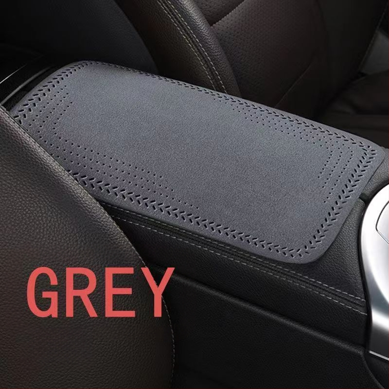 Automobiļa rokas balsta mats, velūra ādas pārklājums automobiļu kvalitātes, visiem gada laikiem, vispārēja saderība