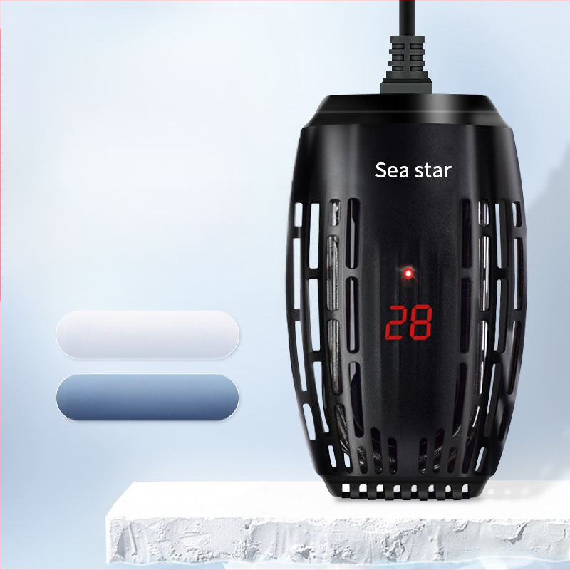 Ohrevná tyč pre korytnačky, kompaktný automatický ohrev s konštantnou teplotou pre akváriá s korytnačkami a rybami, mini ohrev s reguláciou teploty pre nízku hladinu vody