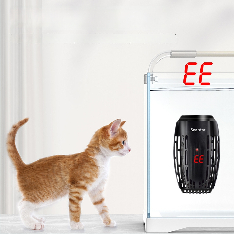 Ohrevná tyč pre korytnačky, kompaktný automatický ohrev s konštantnou teplotou pre akváriá s korytnačkami a rybami, mini ohrev s reguláciou teploty pre nízku hladinu vody