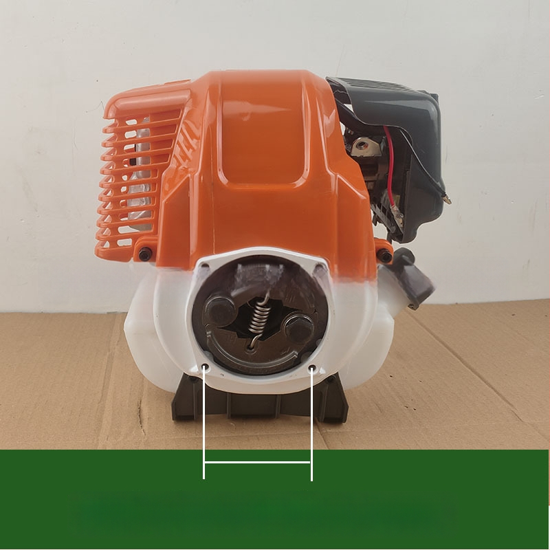 Štvortaktový benzínový motor – zostava pre kosačku na trávu s postrekovačom a ručnou vodnou pumpou, Nong Zhuang Shi