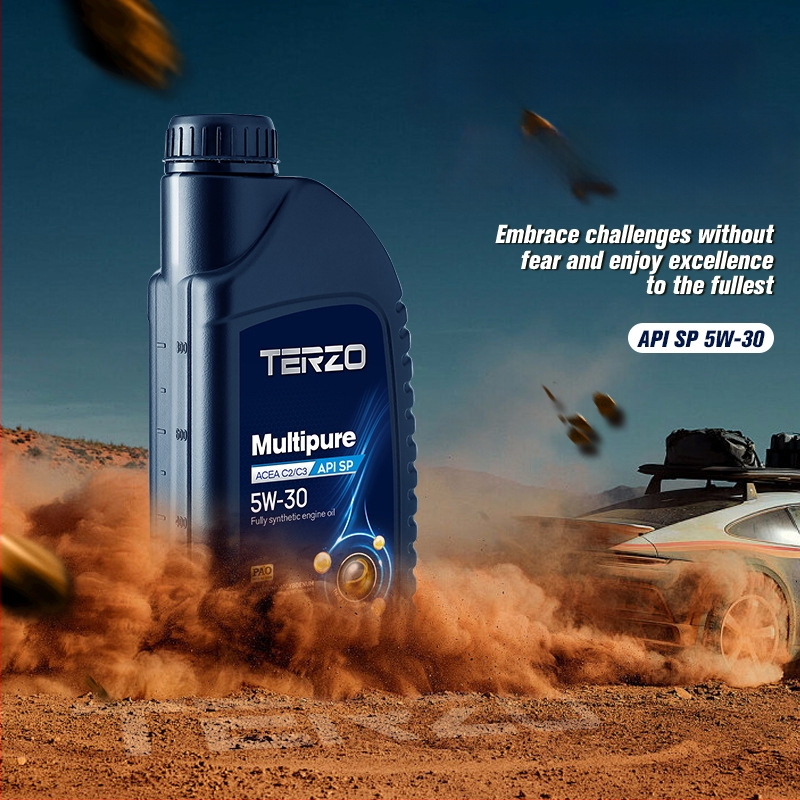 Tazer Duo Pure 5W-30 plne syntetický motorový olej, API SP, C3, benzínový motor