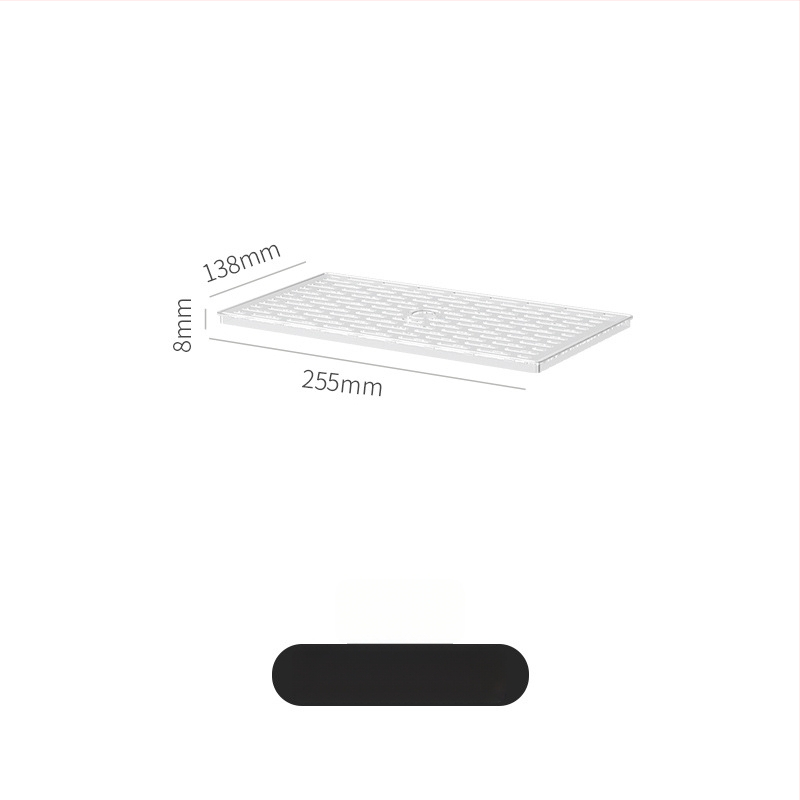 Škatuľka na skladovanie šálok na čaj so snímateľným vekom – prachotesný stolný organizér na čajovú súpravu, PET plast, viacúrovňové, kapacita 0.9-5.3 L