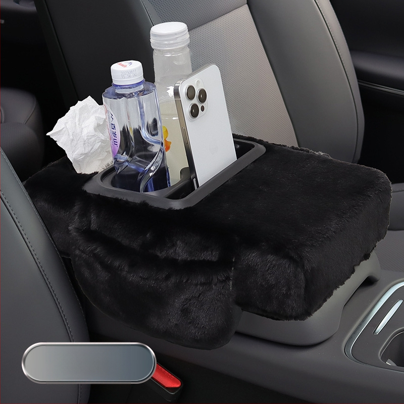 Ādas universālais auto rokasbalsta uzglabāšanas korpuss, 450 g, pielāgošana pieejama