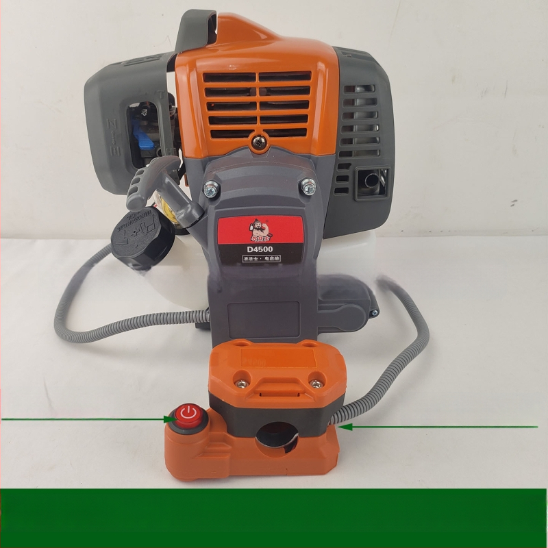 Nongzhuangshi 541R benzínový motor s elektrickým štartom, dvojúčelový dvojtaktný motor pre kosačku kríkov a zemný vrták