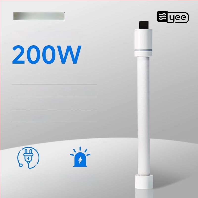 Kvarcové sklenené vykurovacie tyč pre akvárium s termostatom – výbušnému odolná, pre akváriá s korytnačkami – 60W/100W/200W/300W/500W, Yee