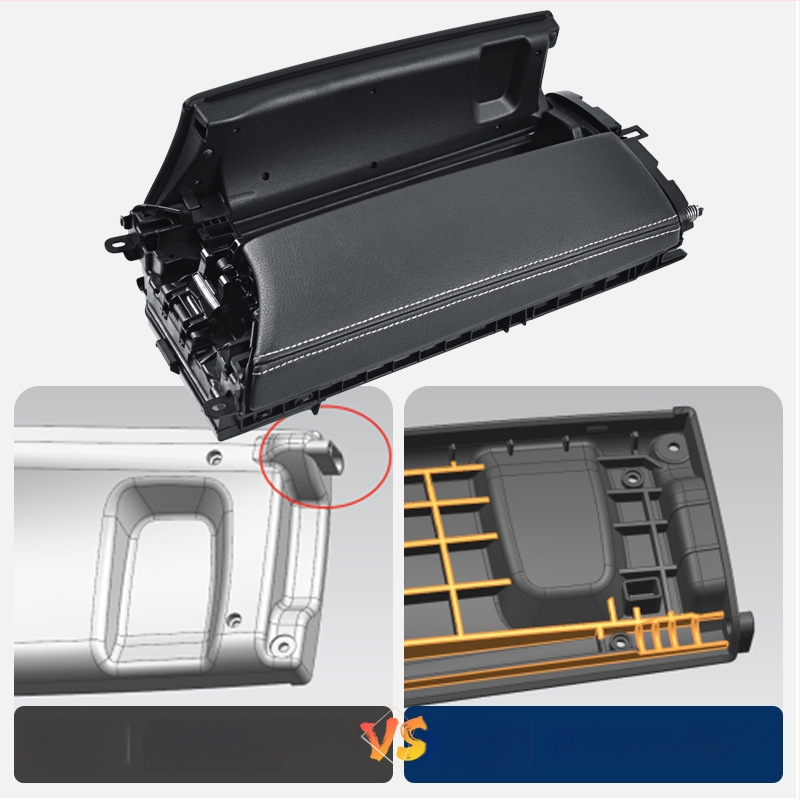 Mercedes‑Benz C klases un GLC centrālais atbalsta kāts vāciņš – Shangdi, saderīgs ar W205/W253, piemērojami modeļi: C 14–21; C 14–22; GLC 15–21, svars 0,9 kg, materiāls: Cits